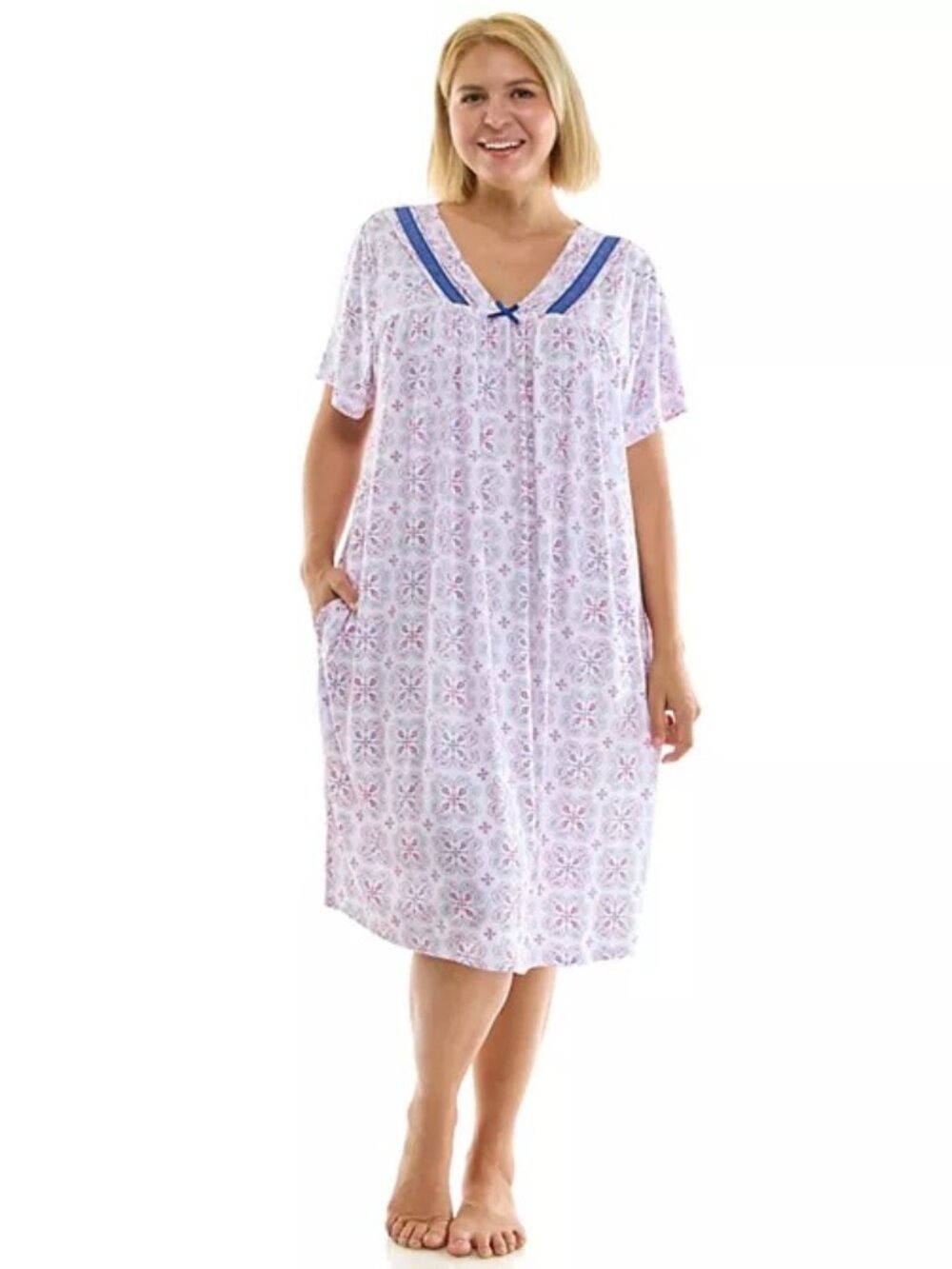 NWT Croft & Barrow ~ Sz 3X ~ Cozy Luxe Nightgown / Sleep shirt